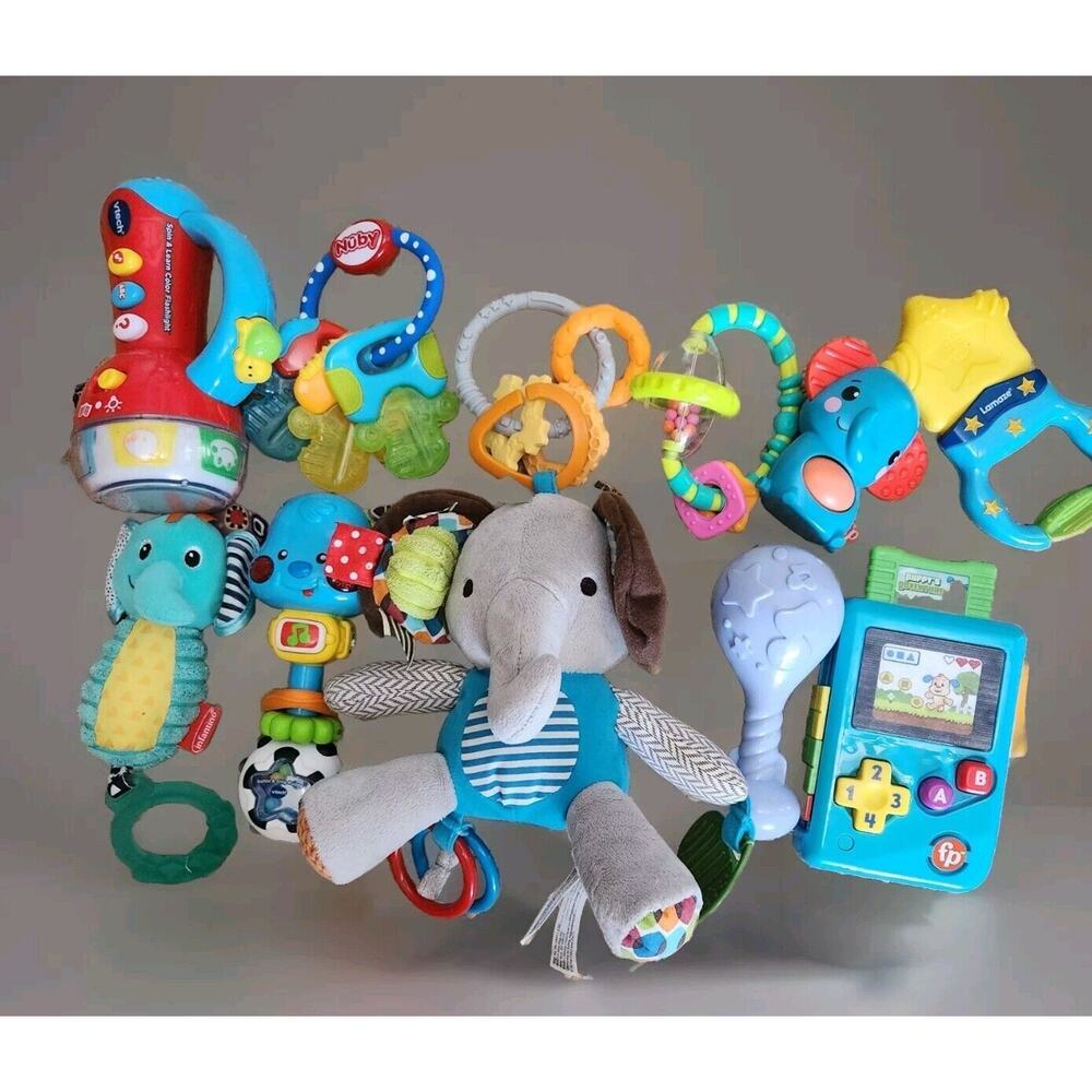 Infant‎ Developmental Sensory Musical Teething Toys Bundle